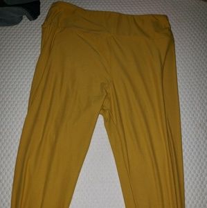 Yellow Solid LuLaRoe Leggings